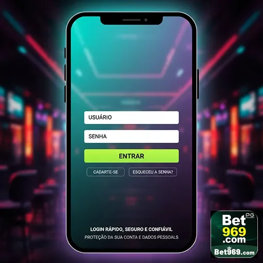 Usuário acessando serviços VIP pelo aplicativo 969bet